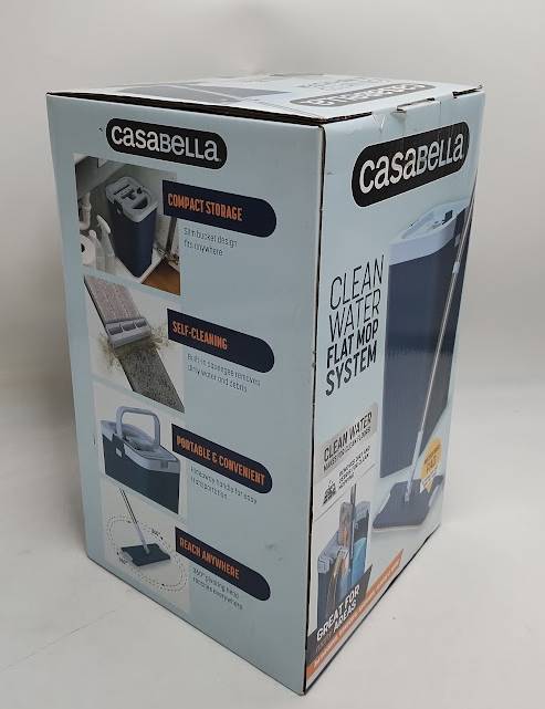 Casabella Clean Water Flat Mop Bucket