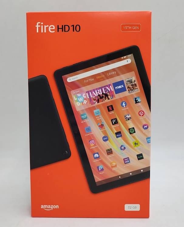 Amazon Fire HD 10" 32GB Tablet (2023 Release) - Black **BRAND NEW, OPEN BOX**
