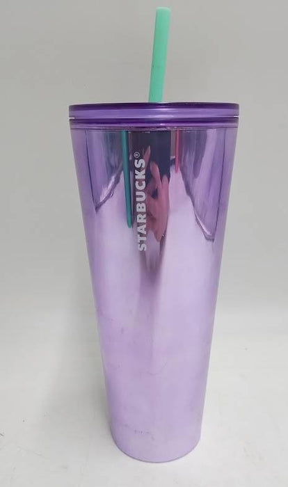 2022 Starbucks Fame Grape Acrylic 24Oz Venti Tumbler READ DESCRIPTION!!