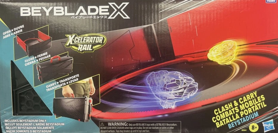 Beyblade X Beystadium Clash and Carry Beystadium
