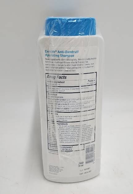 3 PACK !! CeraVe Anti-Dandruff Scalp Care Shampoo - 12 fl oz