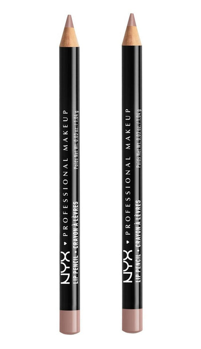 2 PACK!!! NYX Professional Makeup Lip Pencil - Creamy Lip Liner - Mauve