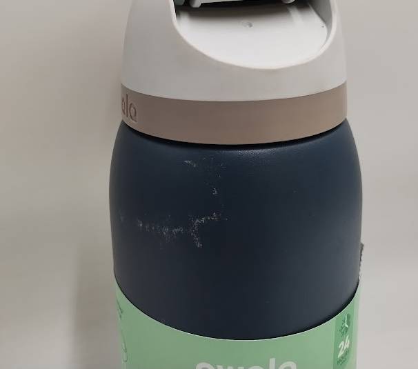 Owala 40oz FreeSip Stainless Steel Water Bottle - Navy Nights READ DESCRIPTION