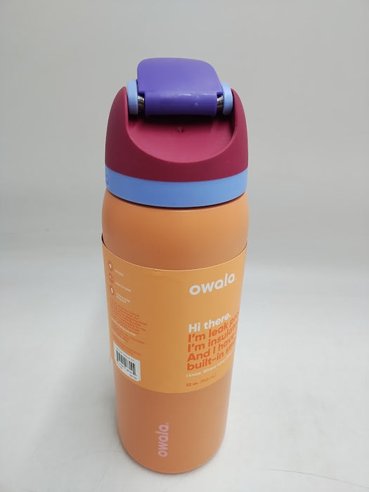 Owala FreeSip 32oz Stainless Steel Water Bottle - Tangy Tango READ DESCRIPTION