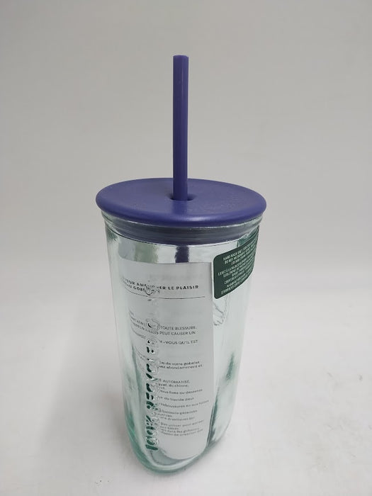 Starbucks Purple Recycled Glass Cold Cup - 16 fl oz