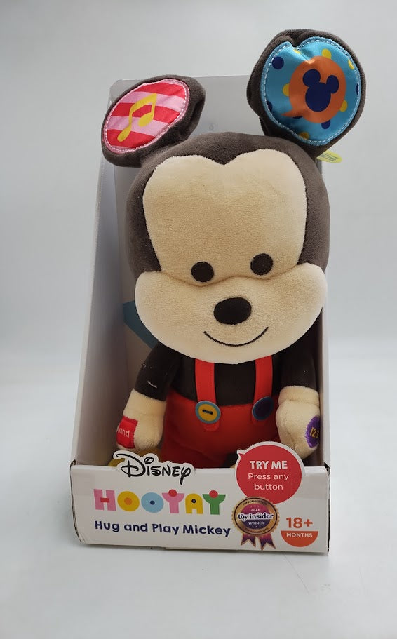 Disney Hooyay Hug and Play Mickey Stuffed Animal