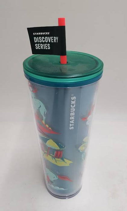 Starbucks Virginia Discovery 24oz Cold Cup Travel Tumbler READ DESCRIPTION!!