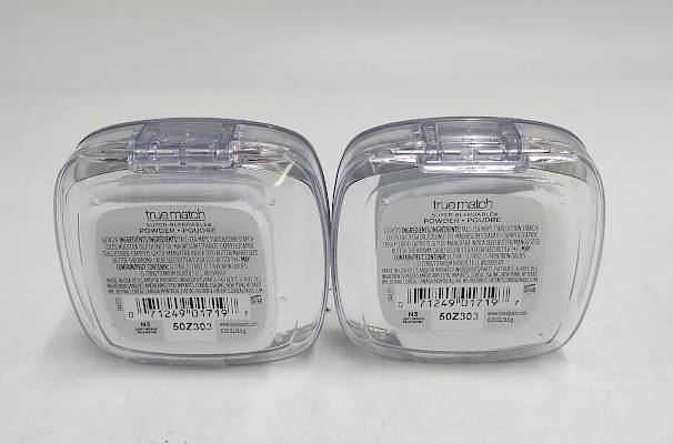 2 PACK!! L'Oreal Paris Super Blendable Oil-Free Pressed Powder - N3 Natural Buff