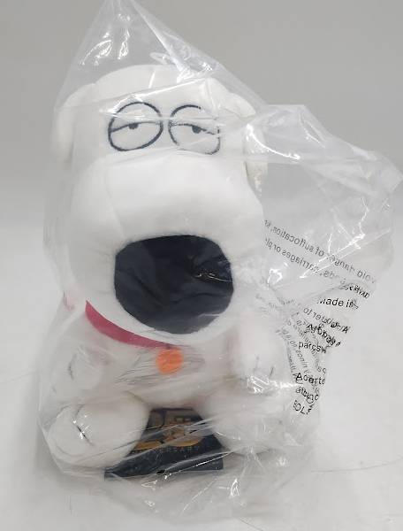 NECA Family Guy Phunny Plush Brian Figure