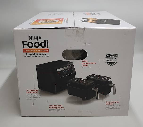 Ninja Foodi 6qt 5-in-1 2-Basket Air Fryer with DualZone Technology (LOCAL PICKUP ONLY)