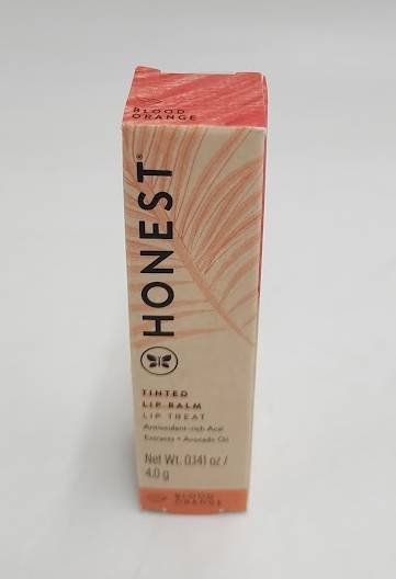 Honest Beauty Tinted Lip Balm with Avocado Oil - Blood Orange - 0.141oz