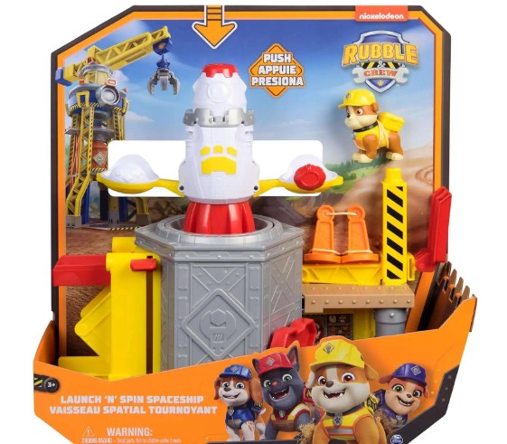 Rubble & Crew Launch 'n' Spin Spaceship