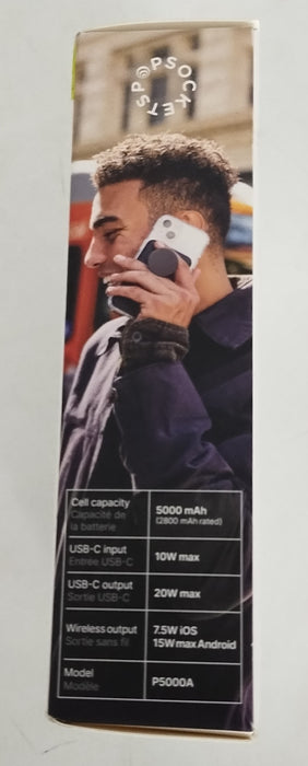 PopSockets 5000mAk PowerPack - Horchata