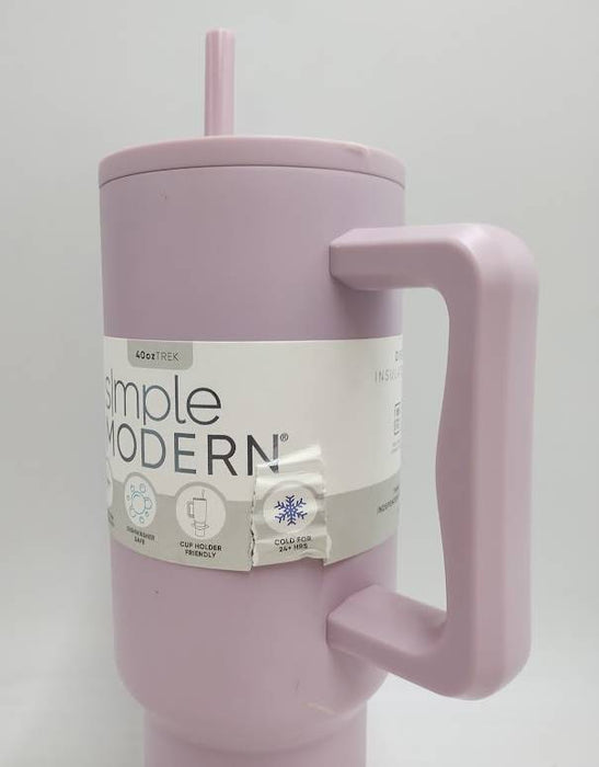 Simple Modern Trek 40oz Lidded Tumbler Lavender Mist READ DESCRIPTION