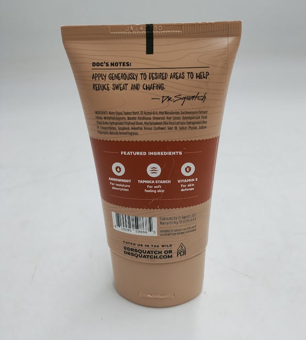 DR. SQUATCH Men's Natural DeodorantAnti-Chafing Precison - Wood Barrel Bourbon - 3.4 fl oz
