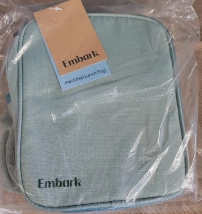 Flip-Down Square Lunch Bag - Embark Sage Green
