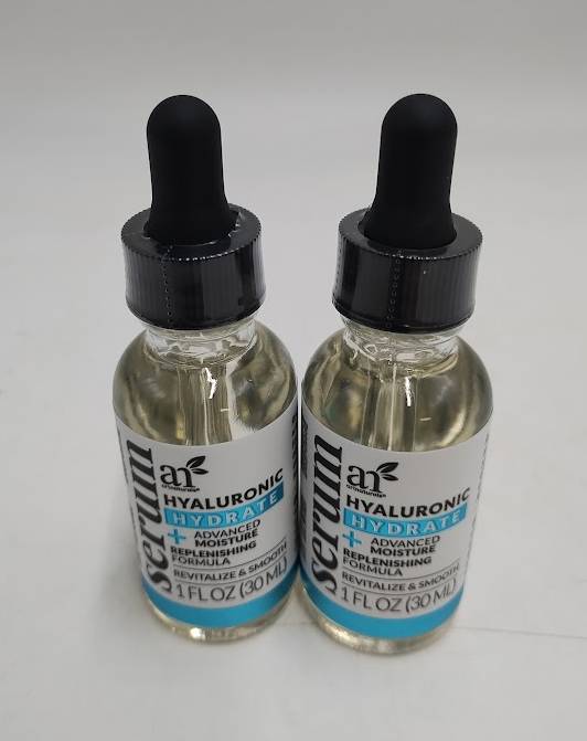 LOT OF 2 !! artnaturals Hyaluronic Acid Serum - 1 fl oz