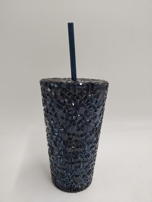 Starbucks Navy Gem Plastic Cold Cup - 16 fl oz
