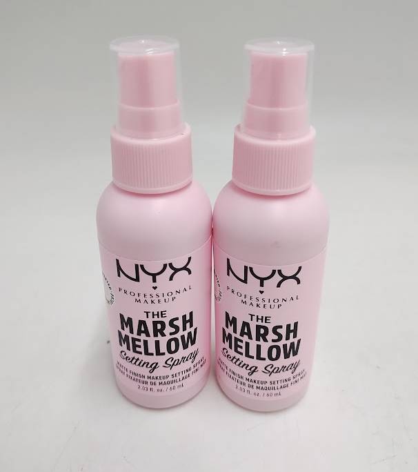 2 PACK!! NYX Professional Makeup Long Lasting Setting Spray Marshmallow Scented