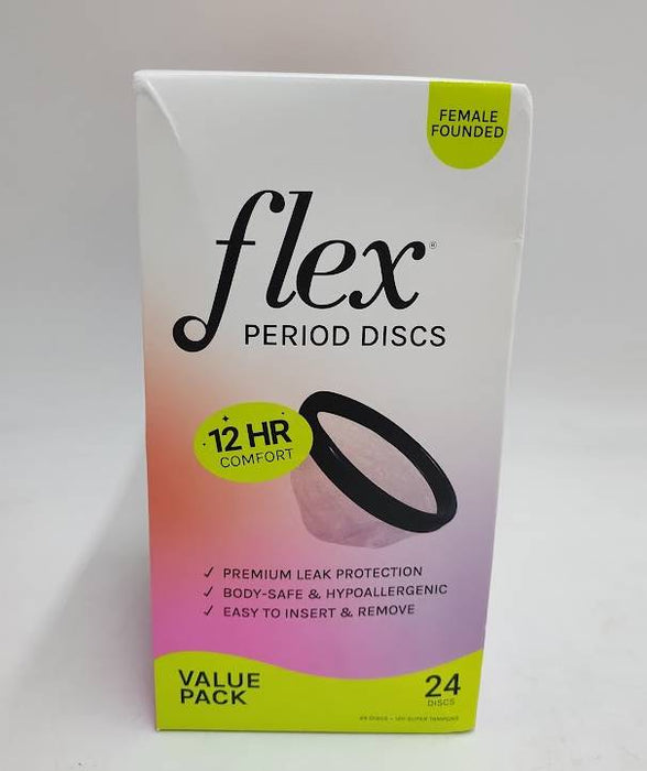 Flex Menstrual Discs - Value Pack - 24ct