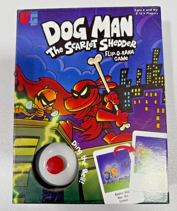 Dog Man The Scarlet Shedder Flip-O-Rama Game