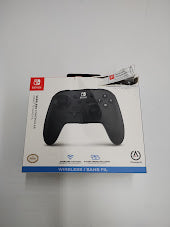 PowerA Jet Black Wireless Controller - Nintendo Switch: Bluetooth, SEE DETAILS