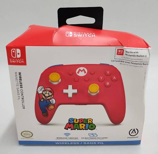 PowerA Core Wireless Controller for Nintendo Switch Mario Joy SEE DETAILS