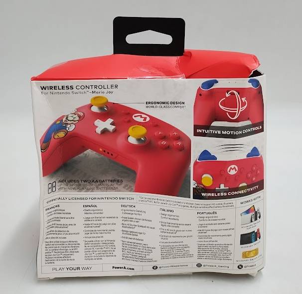PowerA Core Wireless Controller for Nintendo Switch Mario Joy SEE DETAILS