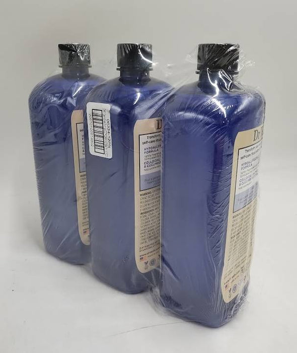 3 PACK!! Dr Teal's Foaming Bath with Epsom Salt - Sensitive - Oatmeal & Cucumber