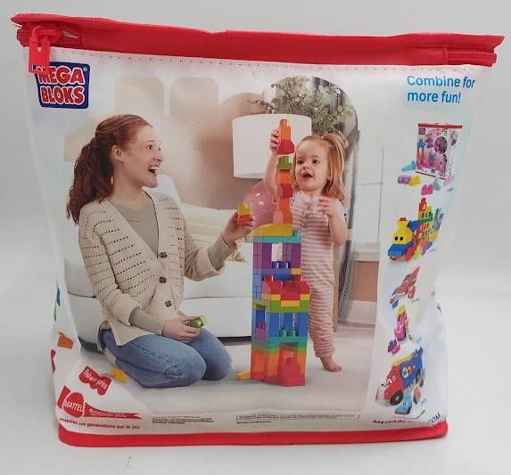 Mega Bloks 80pc Bag Refresh - Red