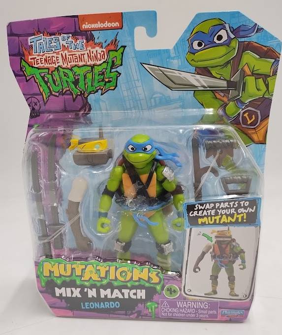 Teenage Mutant Ninja Turtles Leonardo Mix 'N' Match Action Figure.SEE DETAILS.