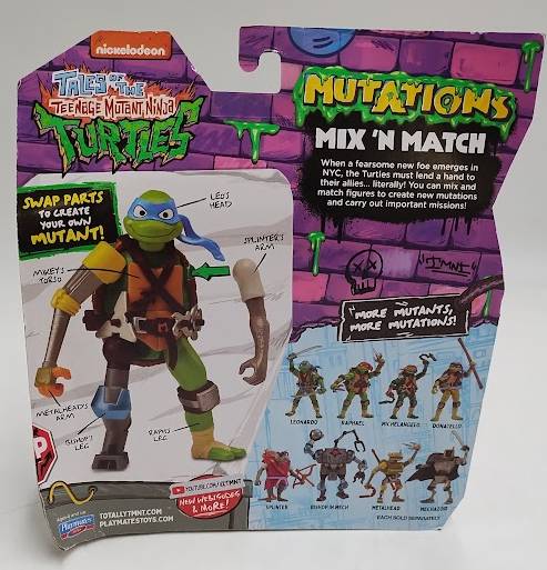 Teenage Mutant Ninja Turtles Leonardo Mix 'N' Match Action Figure.SEE DETAILS.