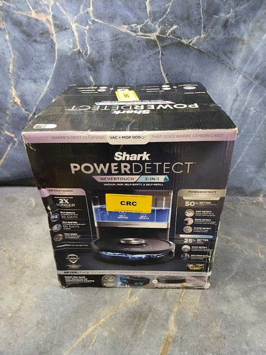 Shark PowerDetect NeverTouch Self-Empty Robot VacuumBlack - RV2820YE SEE DETAILS (LOCAL PICKUP ONLY)