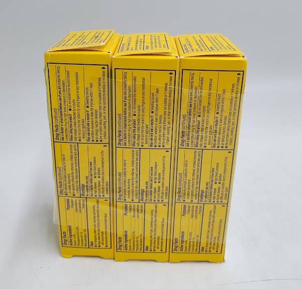 3 PACK! Preparation H Multi-Symptom Relief Hemorrhoidal Cream EXP 01/2027