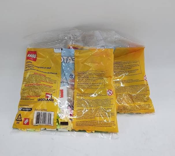 LOT OF 2!! LEGO Creator Easter Egg Chick Painting Fun Building Kit 30690