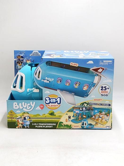 Bluey 3-in-1 Airplane Playset *SEE DETAILS*