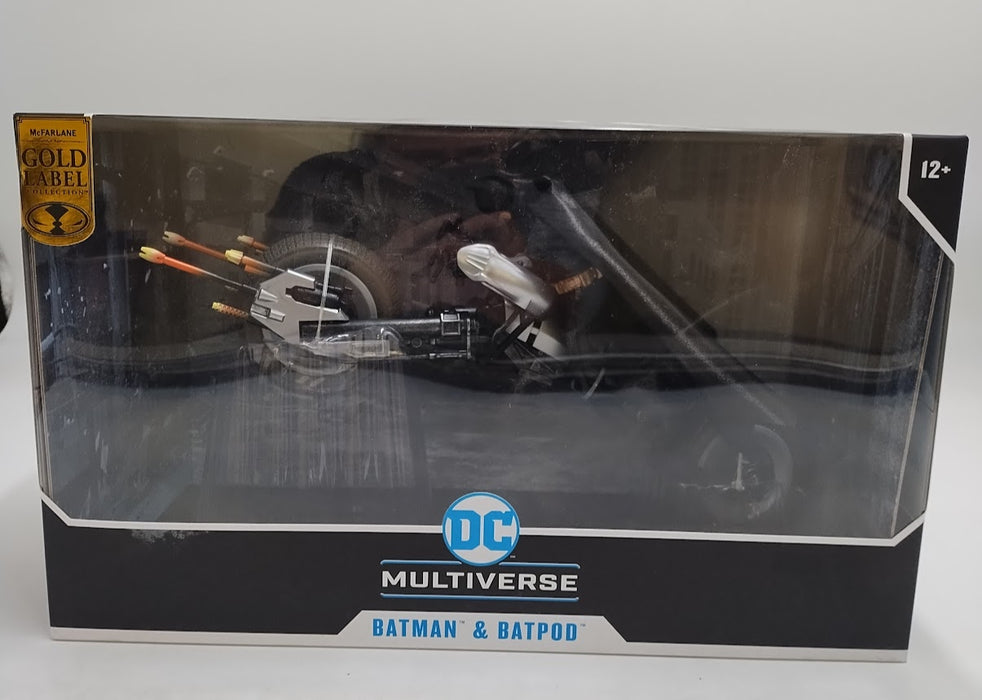 DC Comics Multiverse The Dark Knight Batpod Batman Action Figure SEE DETAILS