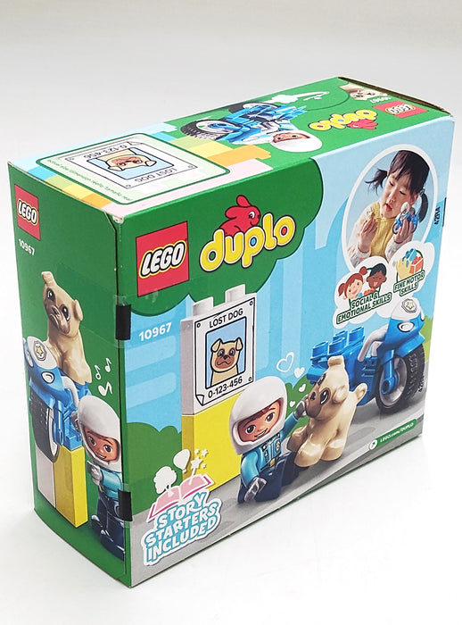 LEGO DUPLO Rescue Police Motorcycle Toy 10967 SEE DETAILS