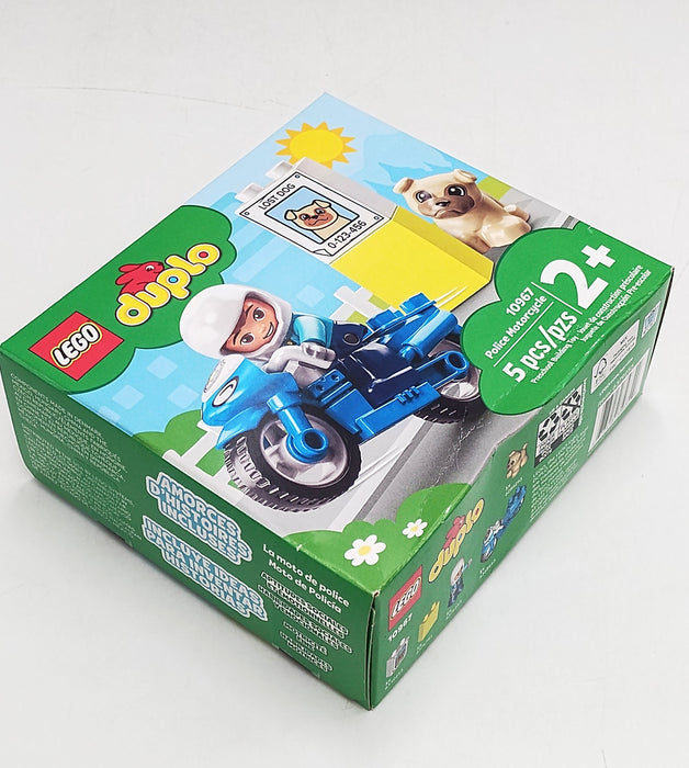 LEGO DUPLO Rescue Police Motorcycle Toy 10967 SEE DETAILS
