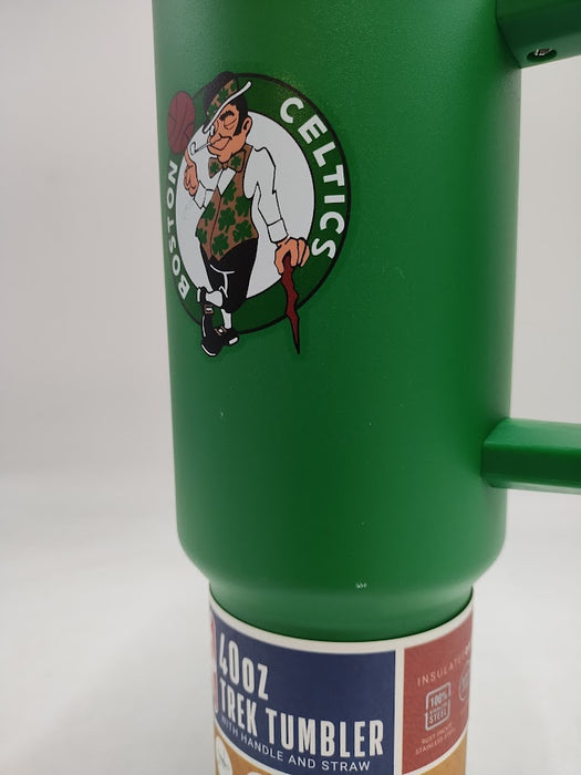 NBA Boston Celtics Trek Tumbler - 40oz: Stainless Steel READ DESCRIPTION