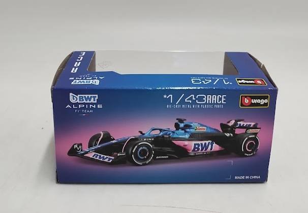 Bburago F1 Racing A523 Team BWT Alpine #10 Pierre Gasly 1:43 SEE DETAILS