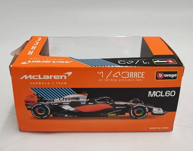 Bburago 2023 McLaren MCL60 Lando Norris #4 1/43 Formula 1 F1 SEE DETAILS