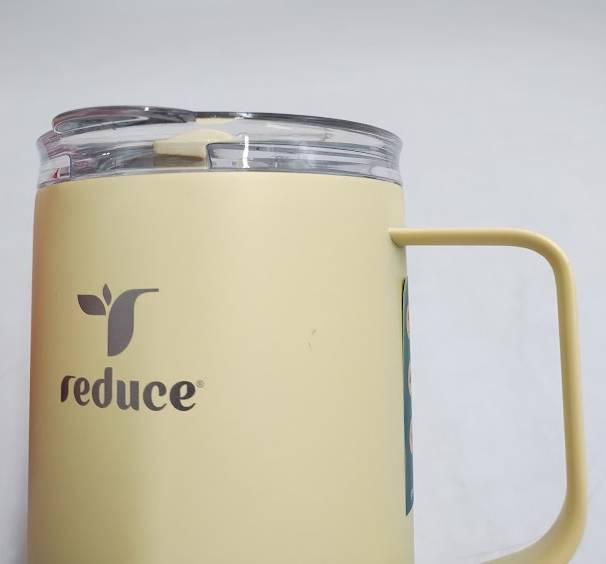 Reduce 18oz Insulated Stainless Steel Travel Mug - Yellow READ DESCRIPTION