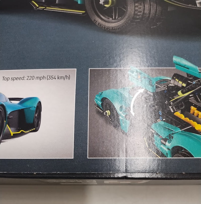 LEGO Technic Aston Martin Valkyrie Toy Car 42208 SEE DETAILS