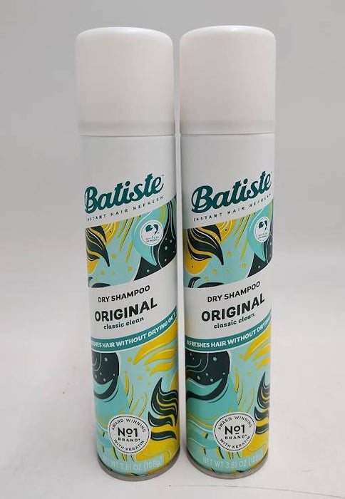 2 PACK!! Batiste Original Dry Shampoo - 3.81oz