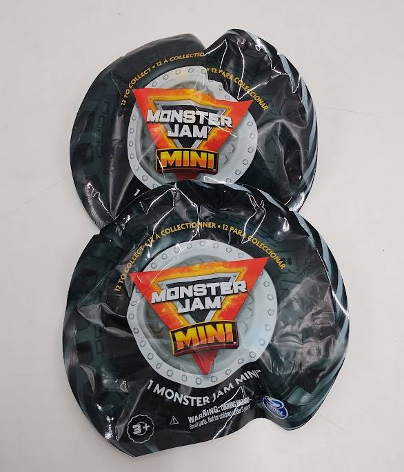 2 PACK!! Monster Jam Mini Blind Bag