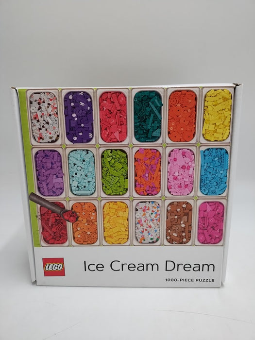 Chronicle Books LEGO Ice Cream Dream Jigsaw Puzzle - 1000pc SEE DETAILS