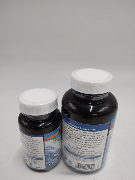 Carlson - Super DHA Gems, 500 mg + Bonus Bottle - EXP 09/2028