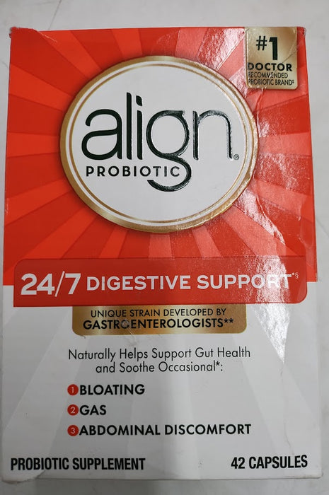 Align Daily Probiotic Supplement - Capsules - 42ct EXP 12/2027