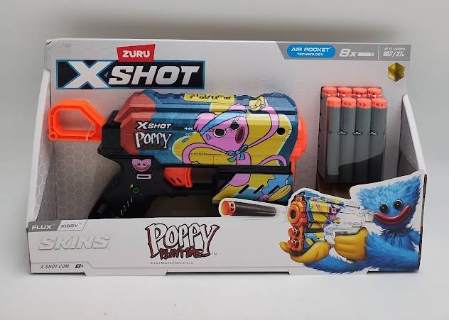 XSHOT Skins Poppy Playtime Style E Darts 8pk by ZURU